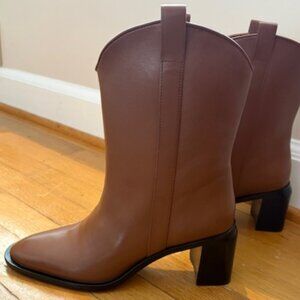 Everlane Outlaw Boot Size 8 Saddle Brown
